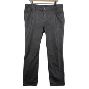 Prana Size 18 Dark Gray Jeans Pants Straight Leg Plus Size